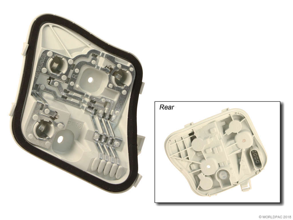 2006-2008 Audi A3 Tail Light Socket - Right Outer (Genuine)