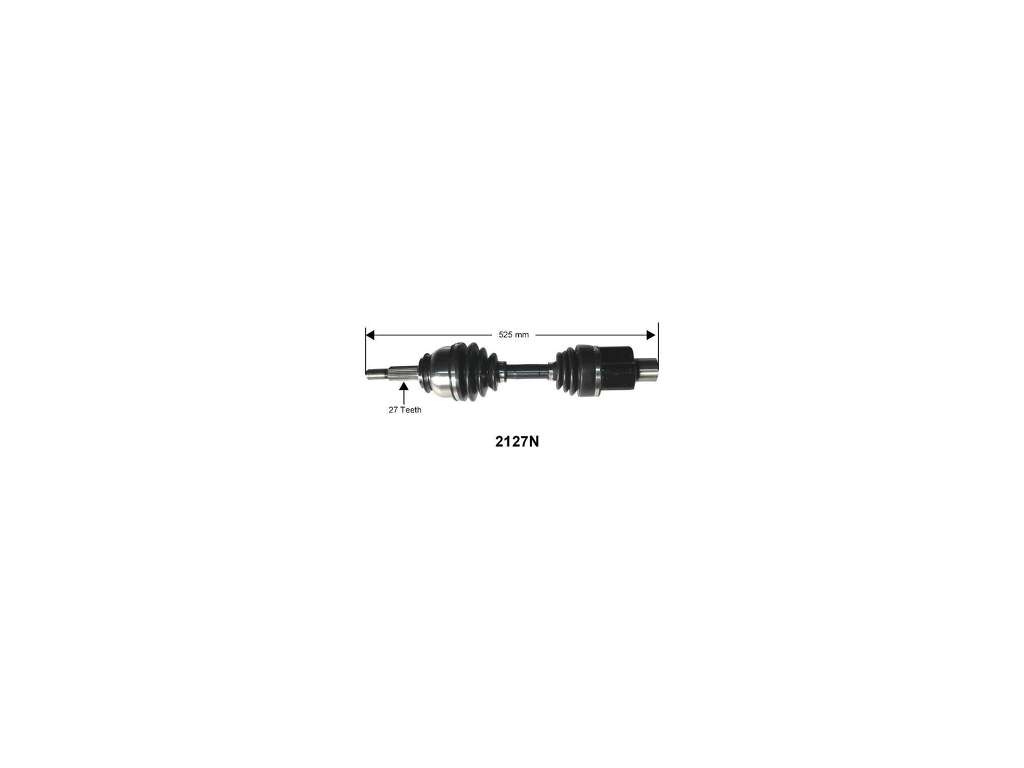 1998-2001 Mercury Mountaineer CV Axle Assembly - Front Right (Autopart International)