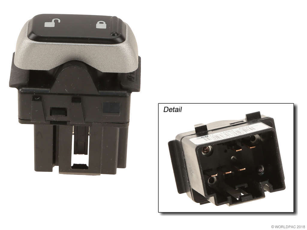 2003-2008 Lincoln Town Car Door Lock Switch - Front Left (Motorcraft)