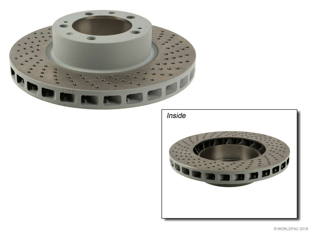 1993-1994 Porsche 911 Disc Brake Rotor - Front Right (Sebro)