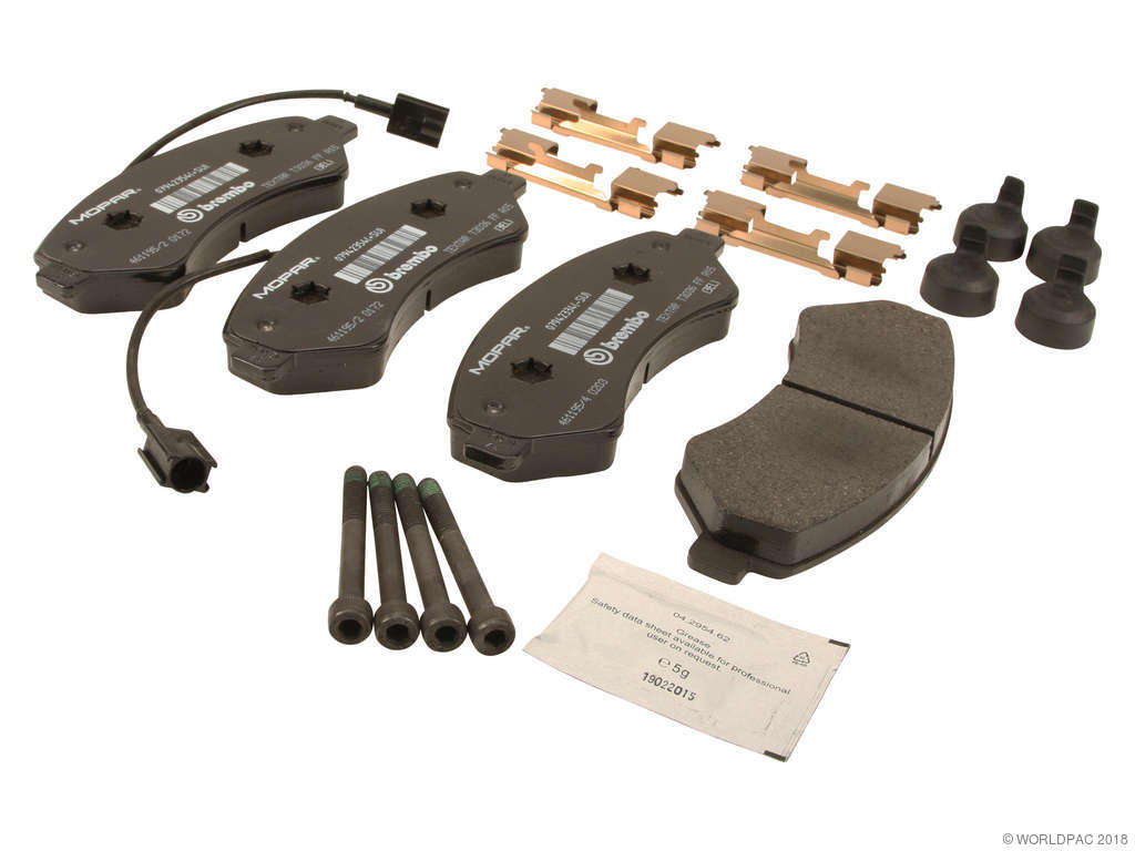 2014-2021 Ram ProMaster 1500 Disc Brake Pad Set - Front (Mopar)