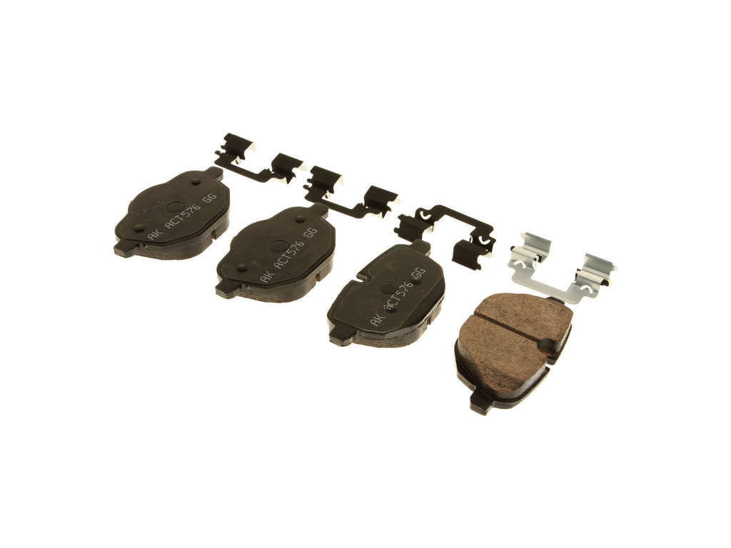 2011-2022 BMW X3 Disc Brake Pad Set - Rear (Akebono)