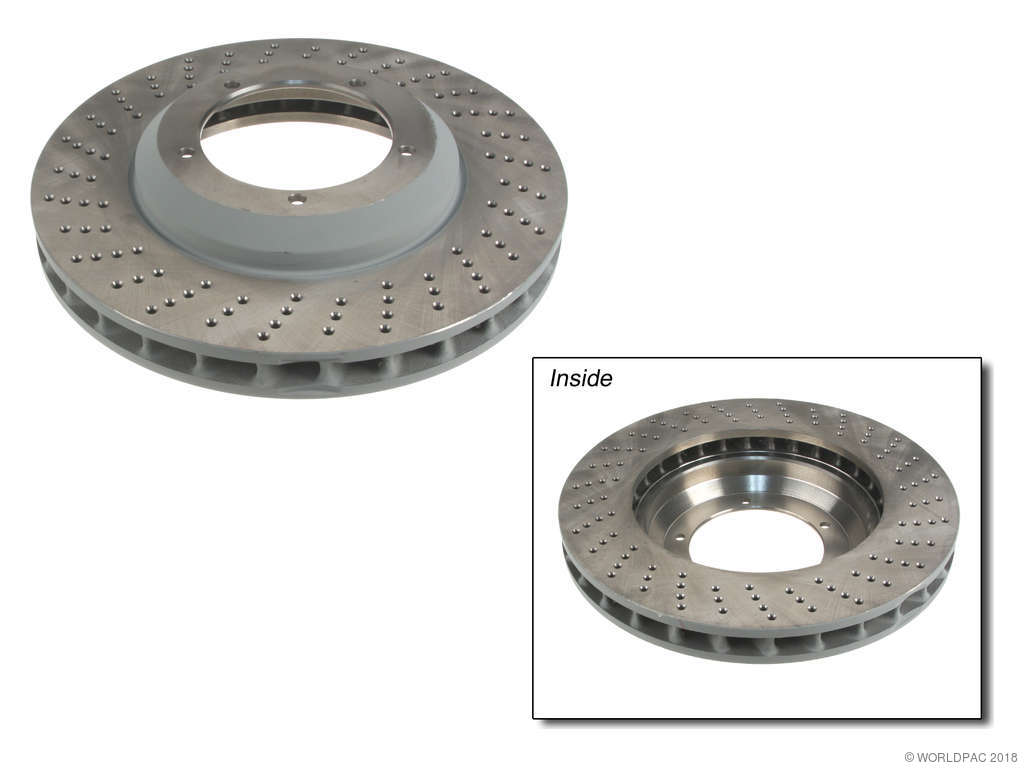 1981-1989 Porsche 911 Disc Brake Rotor - Front Left (Sebro)