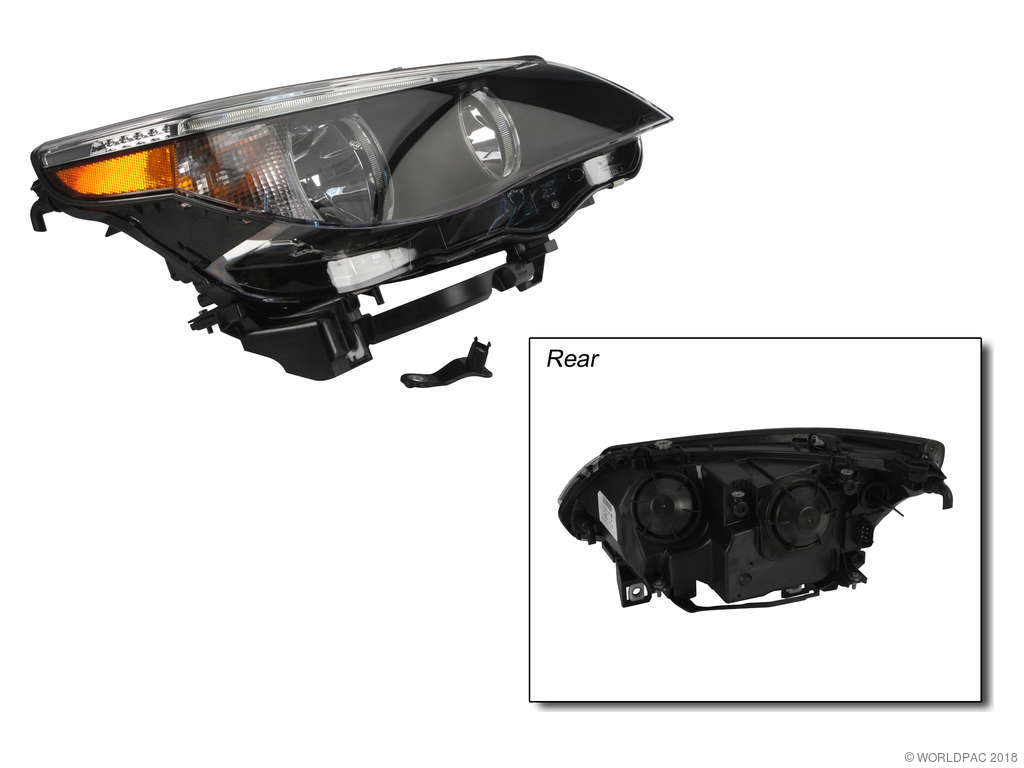 2004-2005 BMW 545i Headlight Assembly - Right (Hella)