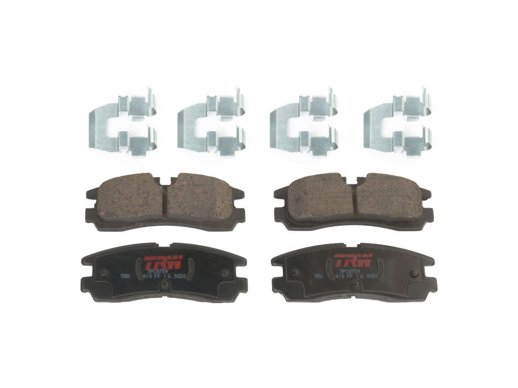 1998-2002 Cadillac Seville Disc Brake Pad Set - Rear (TRW)