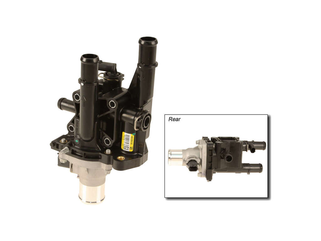 2013-2016 Chevrolet Sonic Engine Coolant Thermostat / Water Outlet Assembly (ACDelco)