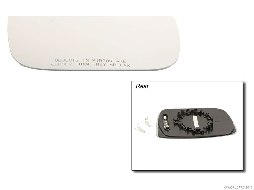 2010-2013 Volvo XC60 Side/Door Mirror Glass - Right (Professional Parts Sweden)