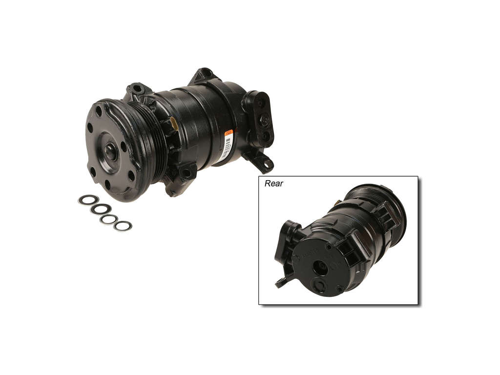 1999-2002 GMC Sierra 2500 A/C Compressor (ACDelco)
