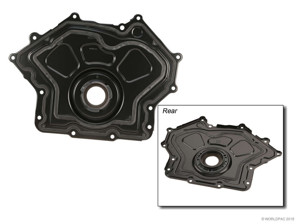 2017-2022 Jaguar F-Pace Engine Timing Cover - Lower (Genuine)