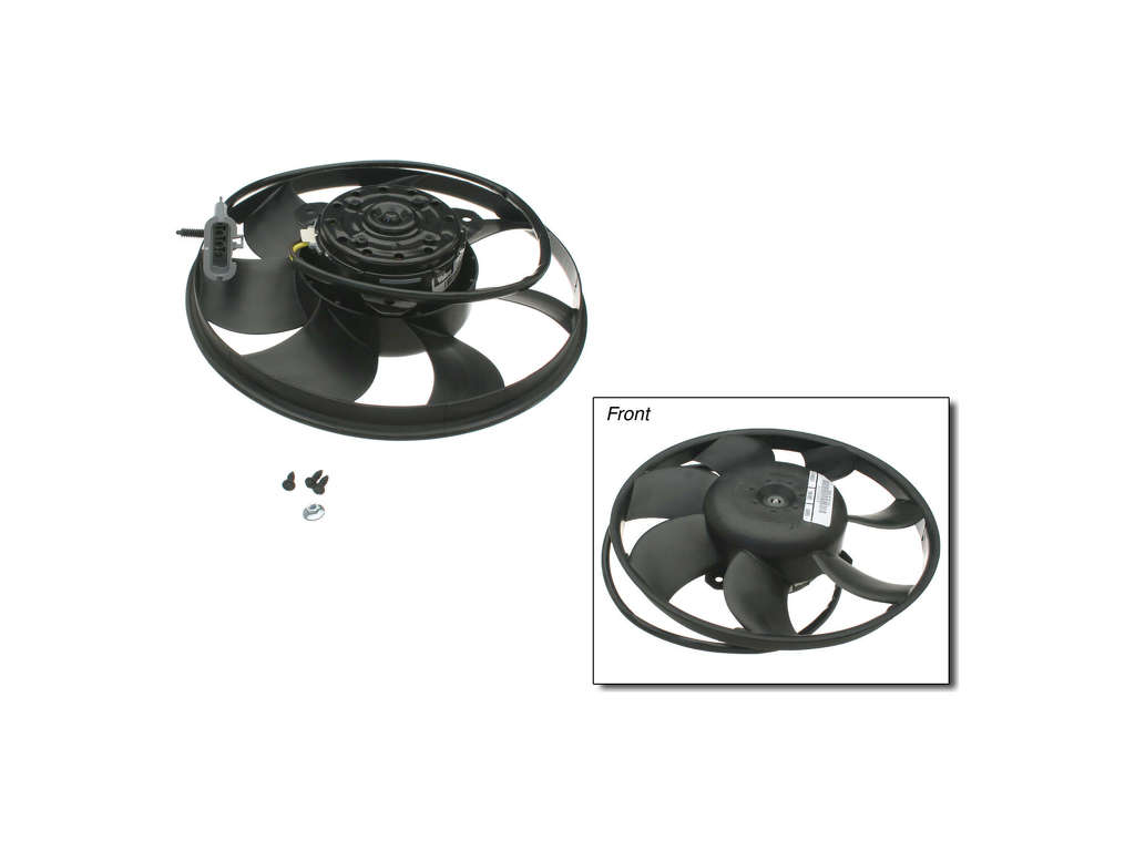 2003-2005 Mercedes-Benz ML350 A/C Condenser Fan Assembly (Nissens)