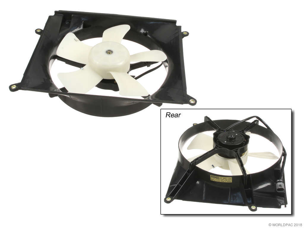 1994-1996 Toyota Camry Engine Cooling Fan Assembly - Left (Dorman)