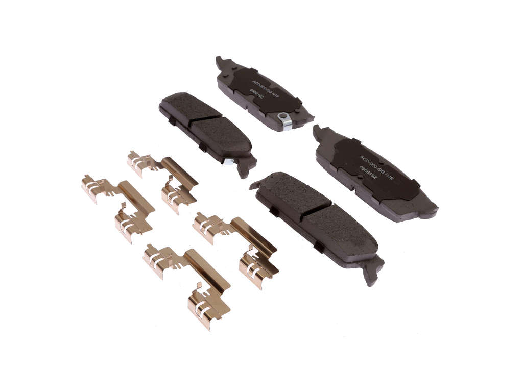 2007-2013 Chevrolet Avalanche Disc Brake Pad Set - Rear (ACDelco)