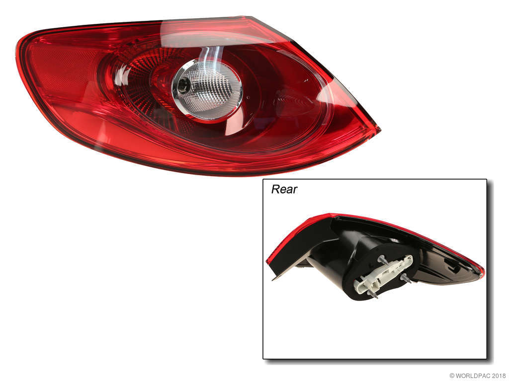 2009-2012 Volkswagen CC Tail Light Assembly - Left Outer (Magneti Marelli)