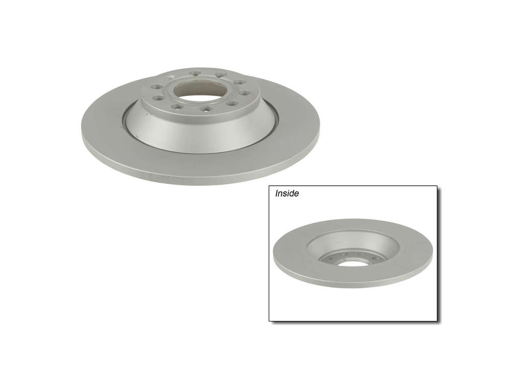 2005-2011 Audi A6 Quattro Disc Brake Rotor - Rear (Zimmermann Coated)