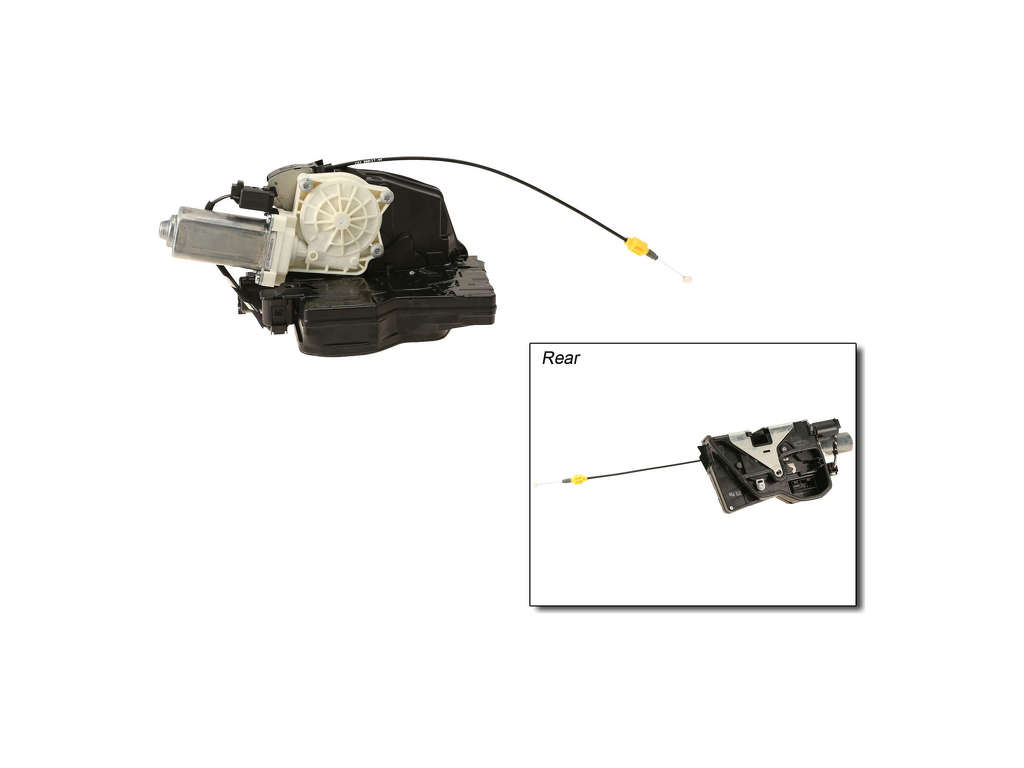 2006-2008 BMW 750i Door Latch Assembly - Front Right (Genuine)