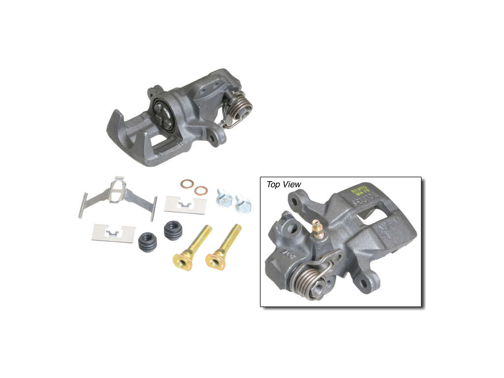 1990-1991 Honda CRX Disc Brake Caliper - Rear Left (Cardone)