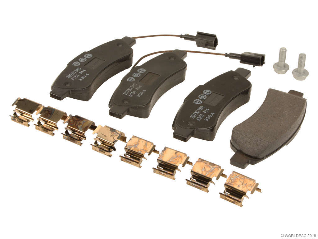 2014-2021 Ram ProMaster 1500 Disc Brake Pad Set - Rear (Mopar)