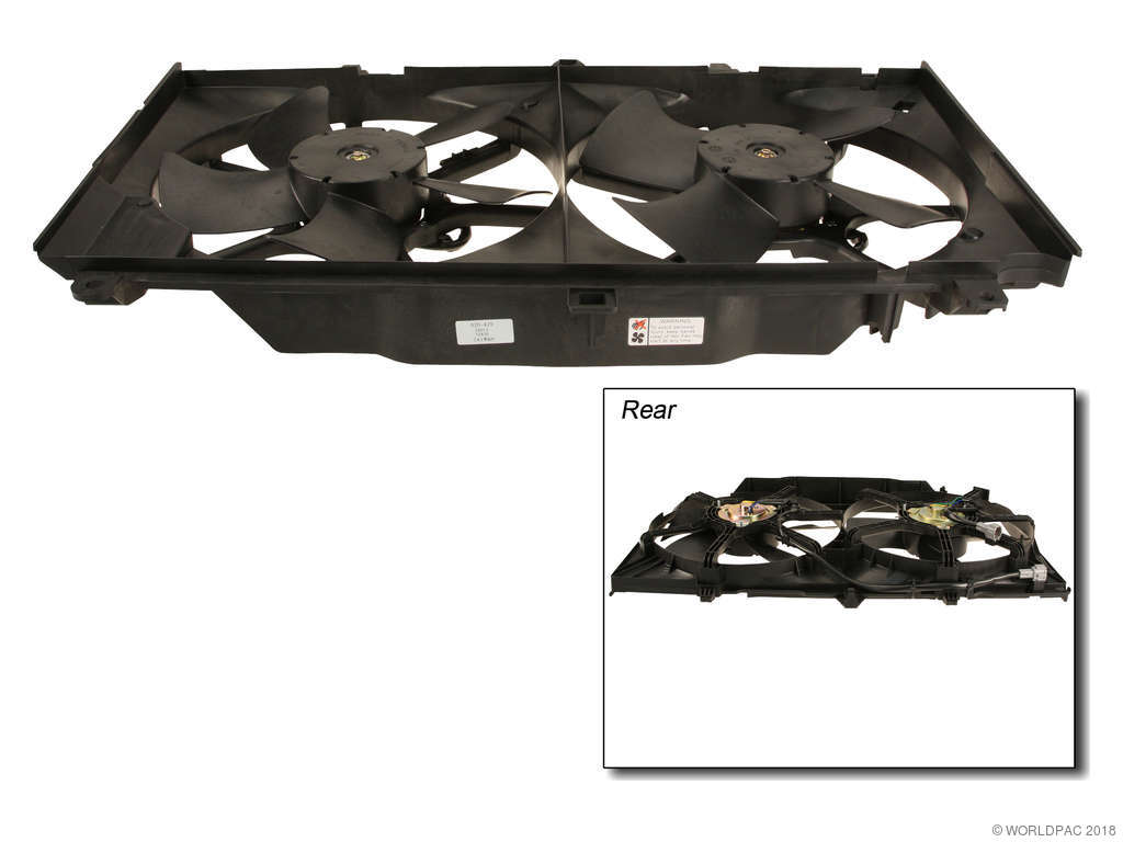 2003-2006 Nissan 350Z Engine Cooling Fan Assembly (Dorman)