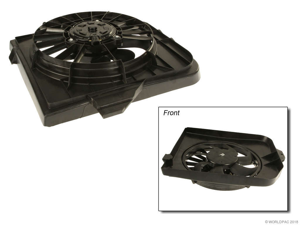 2001-2005 Dodge Caravan Engine Cooling Fan Assembly - Right (Metrix)