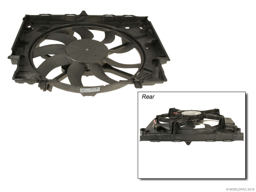 2008-2010 BMW 535i Engine Cooling Fan Assembly (Behr)