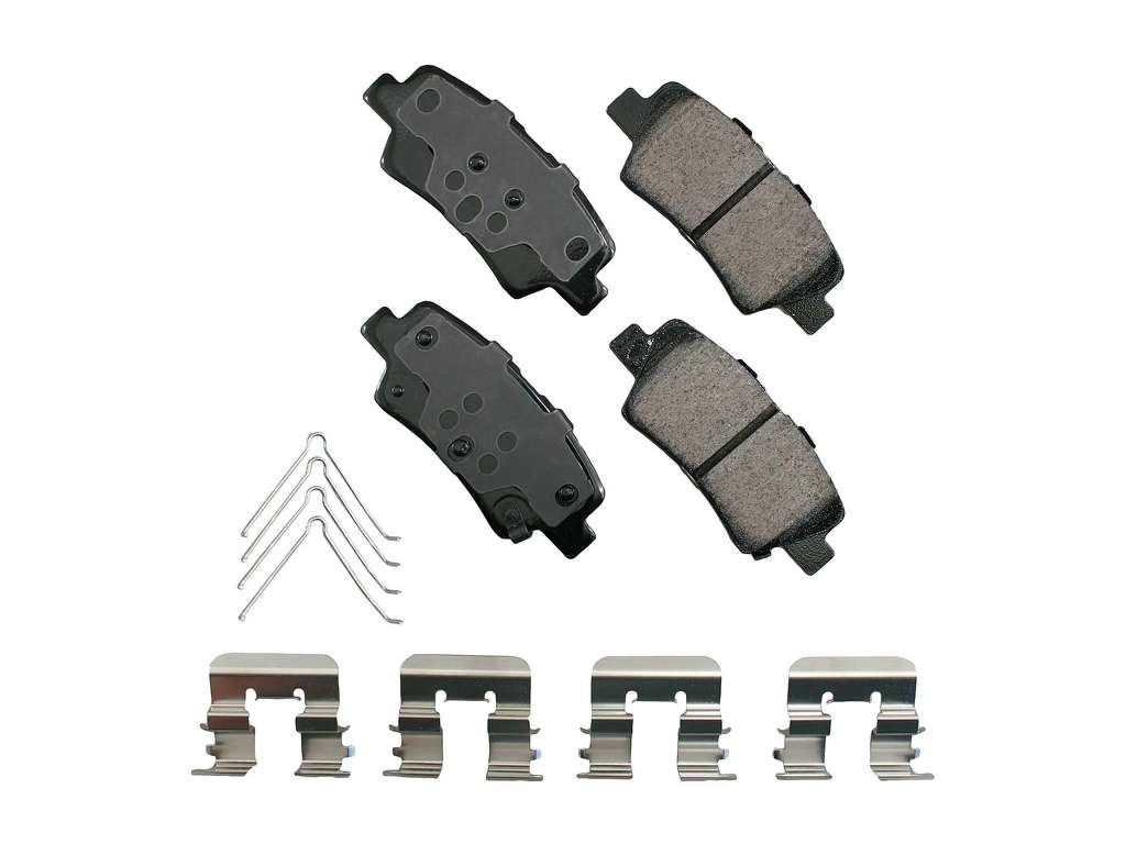 2016-2021 Hyundai Veloster Disc Brake Pad Set - Rear (Akebono)