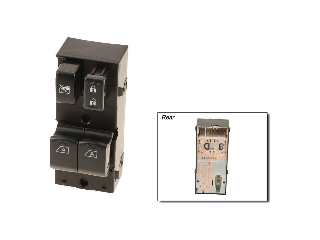 2007-2009 Nissan 350Z Door Window Switch - Left (Genuine)