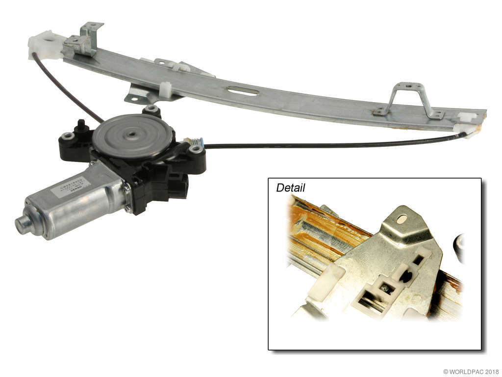 2004-2012 Mitsubishi Galant Power Window Motor and Regulator Assembly - Rear Right (TSK)