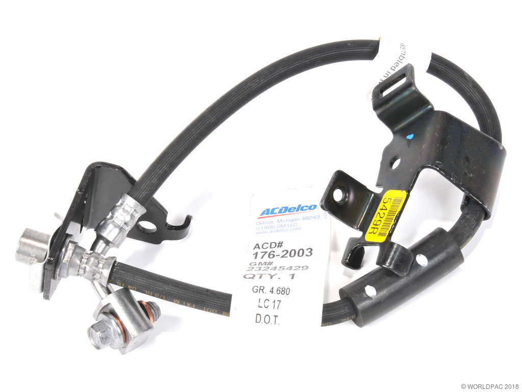 2009-2013 Chevrolet Avalanche Brake Hydraulic Hose - Front Right (ACDelco)