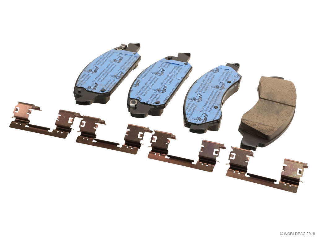 2008-2013 Chevrolet Avalanche Disc Brake Pad Set - Front (ACDelco)