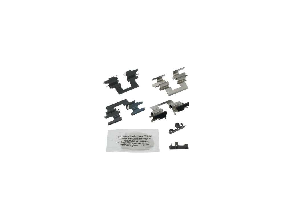 2004-2008 Toyota Solara Disc Brake Anti-Rattle Clip Set - Rear (Autopart International)