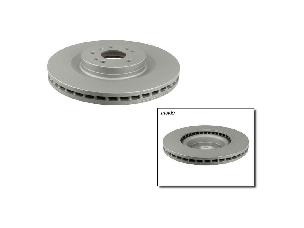 2006-2011 Mercedes-Benz ML350 Disc Brake Rotor - Front (Zimmermann Coated)
