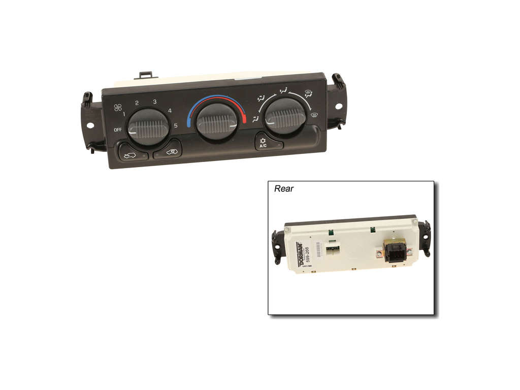 2001 GMC Sierra 3500 HVAC Temperature Control Panel (Dorman)