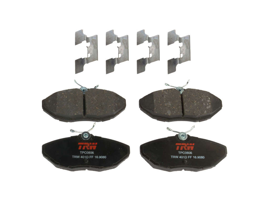 2000-2006 Lincoln LS Disc Brake Pad Set - Rear (TRW)