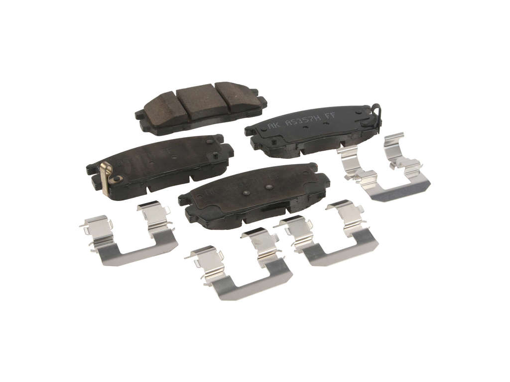 2007-2017 Chevrolet Equinox Disc Brake Pad Set - Rear (Akebono)