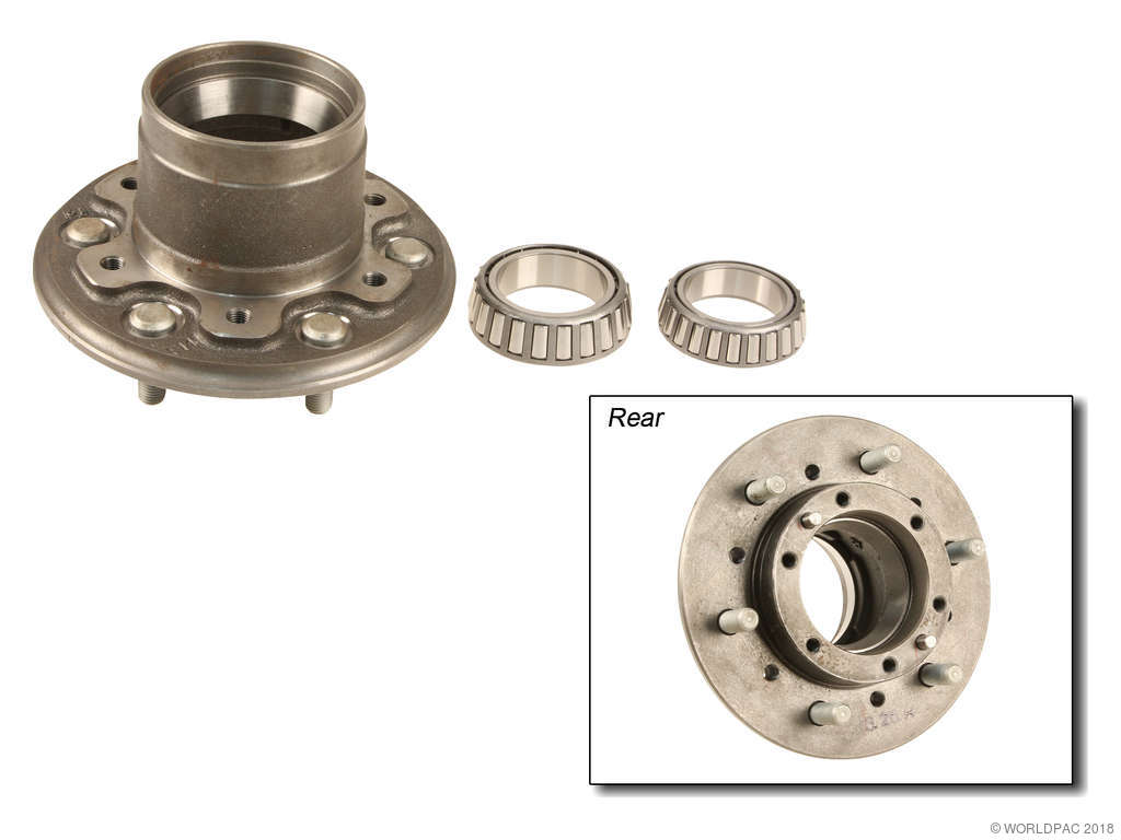 1985-1995 Toyota Pickup Wheel Bearing and Hub Assembly - Front (Genuine)