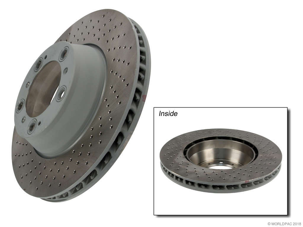 2001-2016 Porsche 911 Disc Brake Rotor - Rear Left (Sebro)