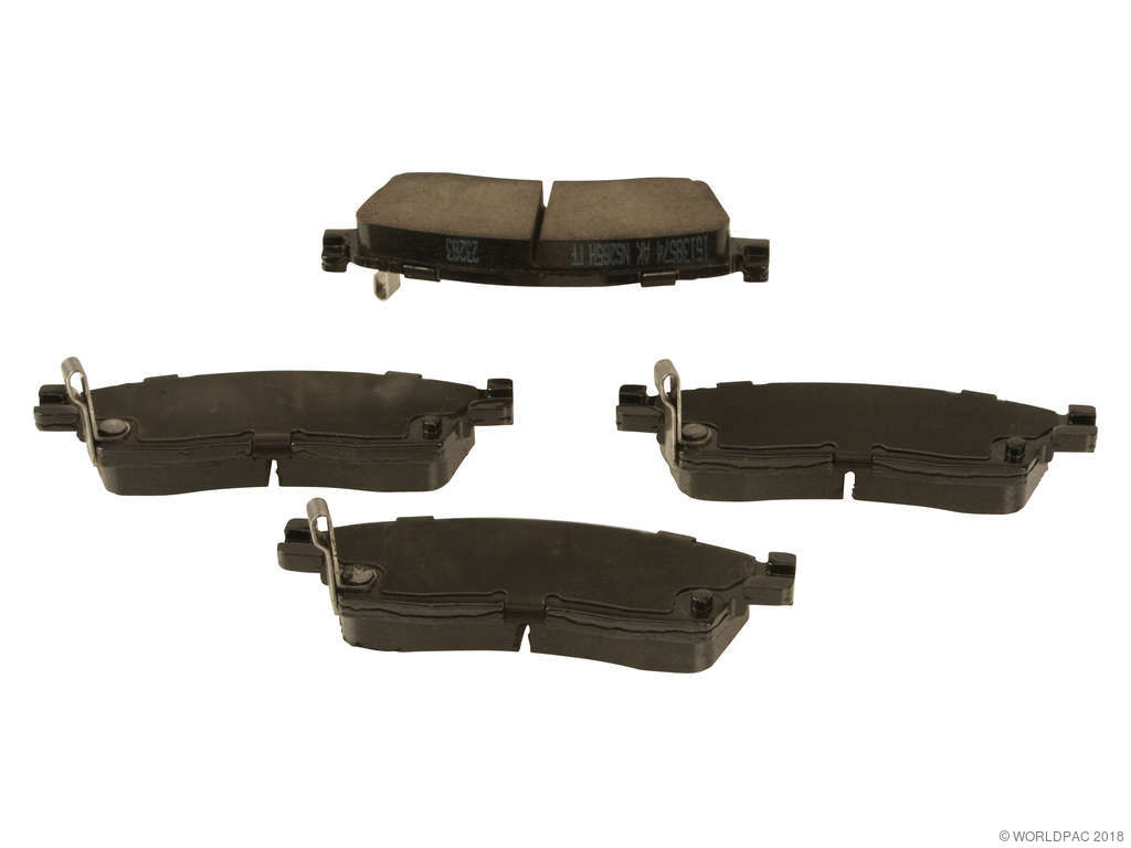 2006-2009 Saab 9-7x Disc Brake Pad Set - Rear (ACDelco)