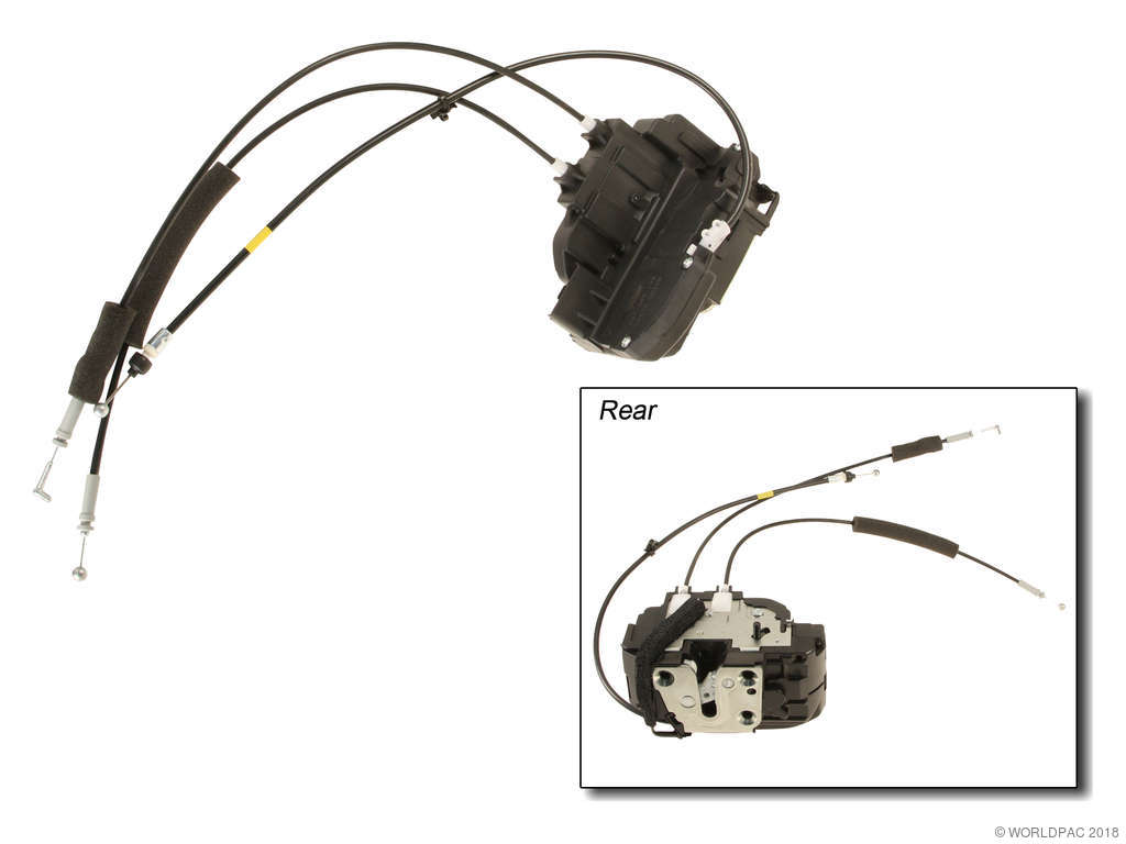 2003-2007 Nissan Murano Door Latch Assembly - Rear Left (Dorman)