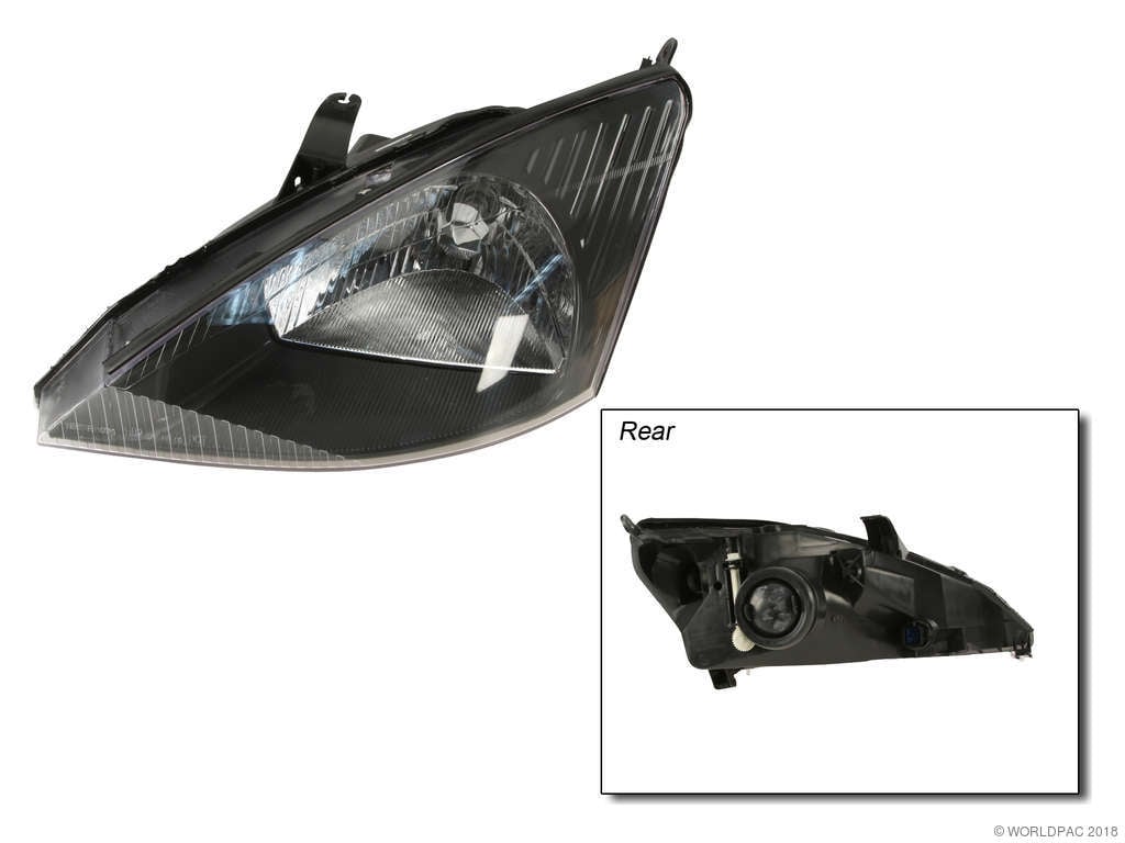 2002-2004 Ford Focus Headlight Assembly - Left (VAIP - Vision Lighting)