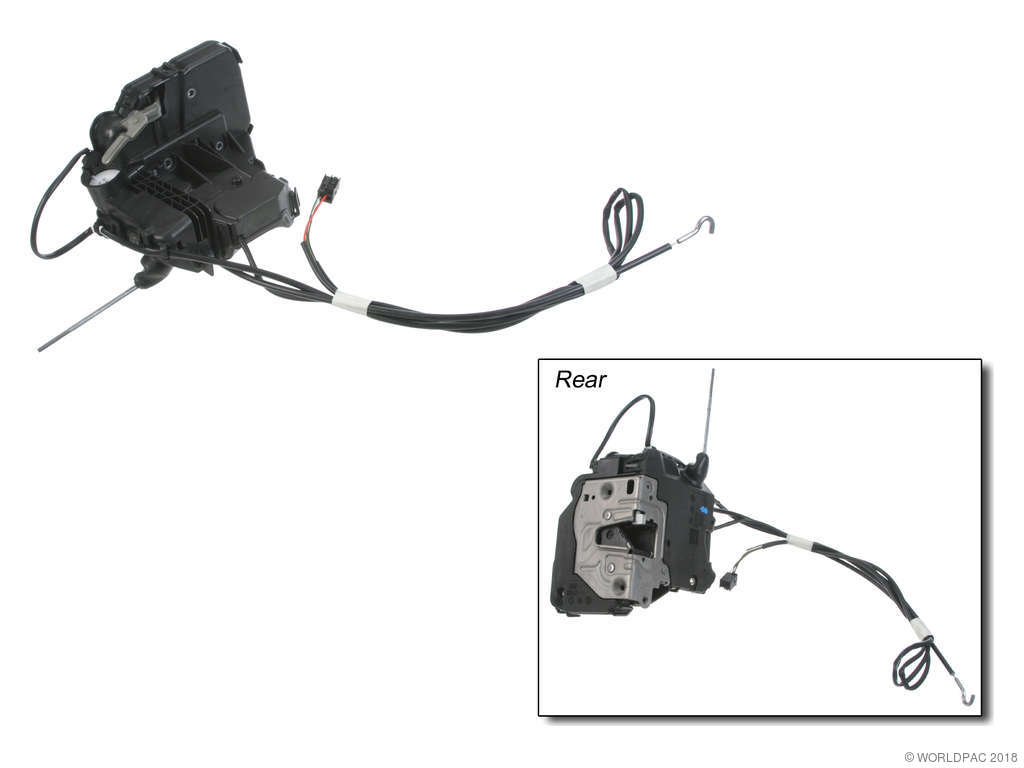2006-2007 Mercedes-Benz C280 Door Latch Assembly - Front Left (Genuine)