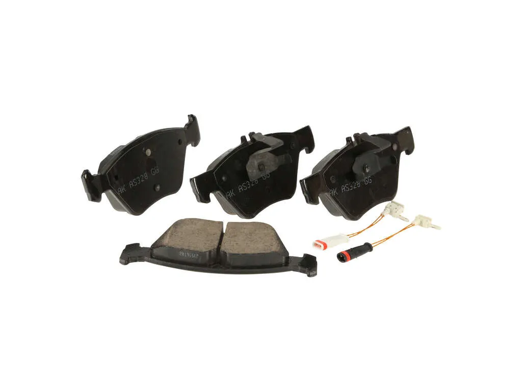 2006-2009 Mercedes-Benz E350 Disc Brake Pad Set - Front (Akebono)