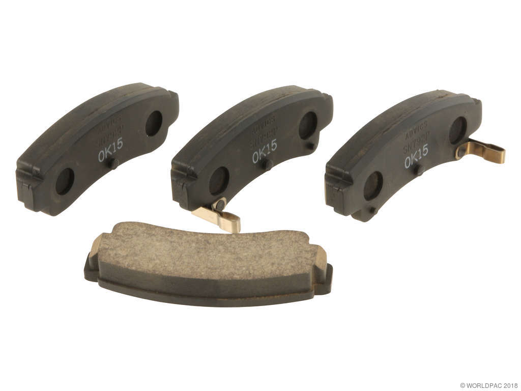 1991-1994 Nissan Sentra Disc Brake Pad Set - Rear (TRW)