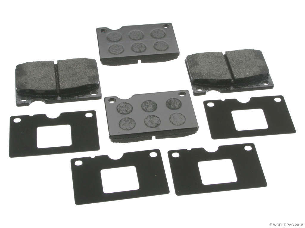 1975-1989 Volvo 244 Disc Brake Pad Set - Front (Textar)