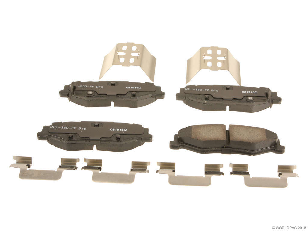 2004-2009 Cadillac XLR Disc Brake Pad Set - Rear (ACDelco)