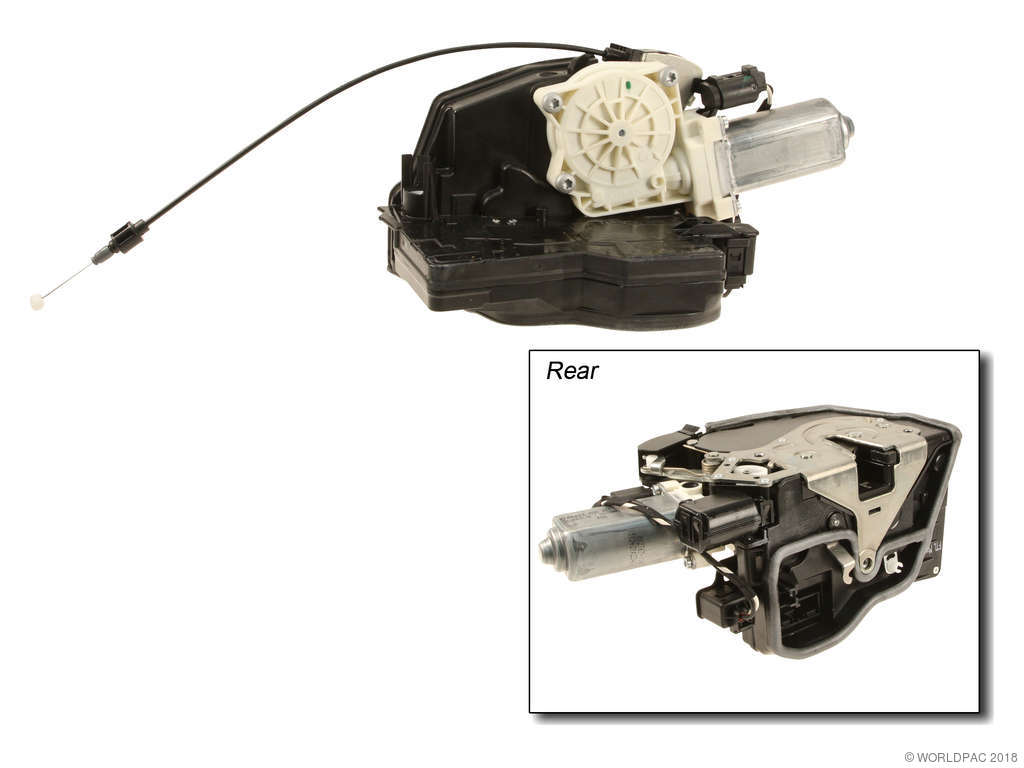 2006-2008 BMW 750i Door Latch Assembly - Front Left (Genuine)