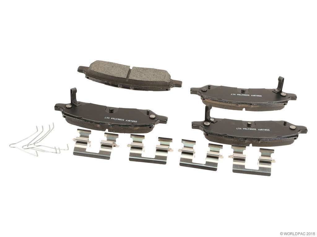 2013-2016 Dodge Dart Disc Brake Pad Set - Rear (TRW)