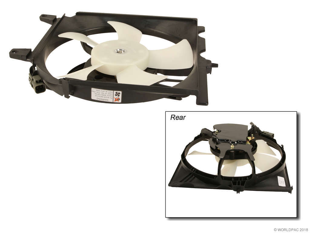 1998 Nissan 200SX A/C Condenser Fan Assembly - Right (Dorman)