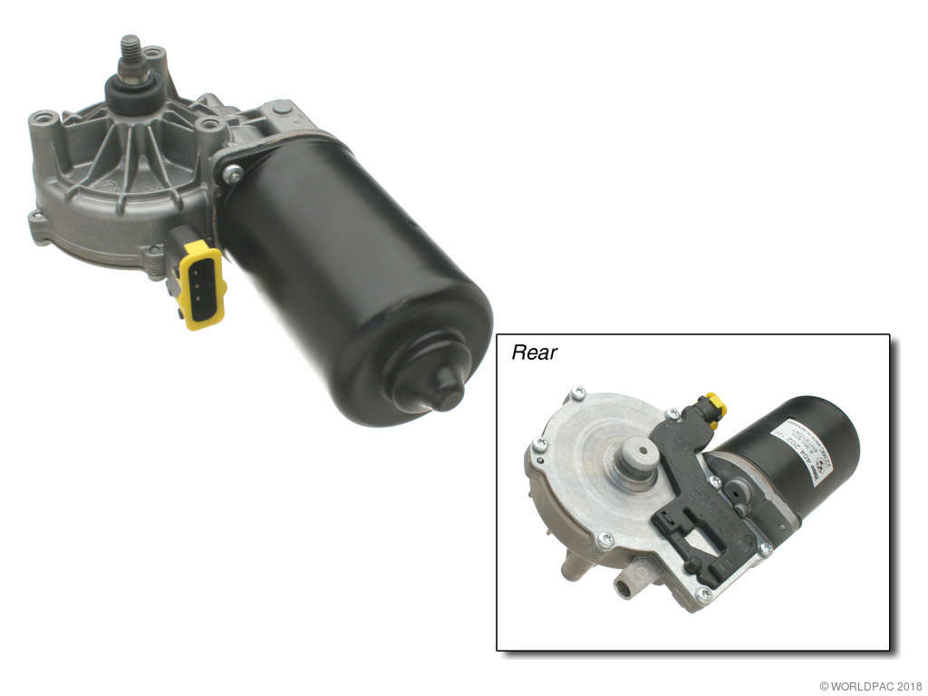 1997-2000 BMW 528i Windshield Wiper Motor -  or Front (Genuine)