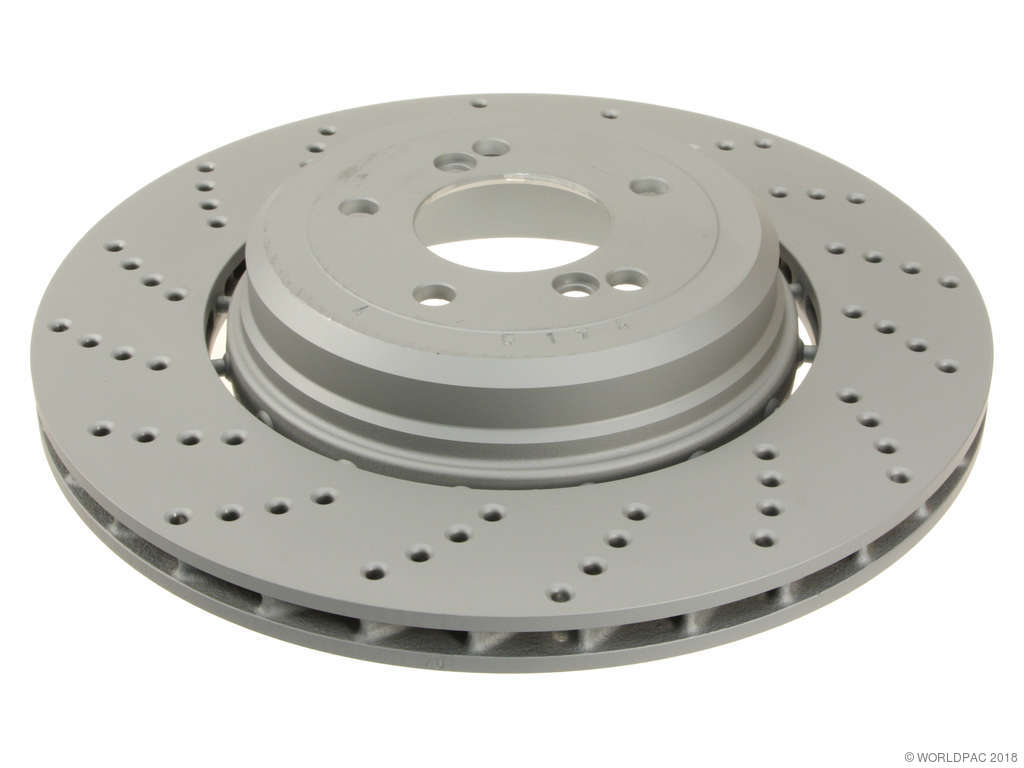 2006-2010 BMW M5 Disc Brake Rotor - Rear Left (Original Equipment)