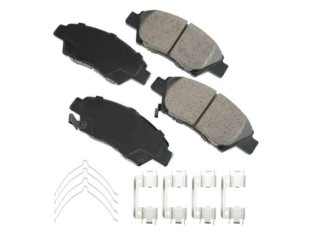 2009-2011 Honda Fit Disc Brake Pad Set - Front (Akebono)